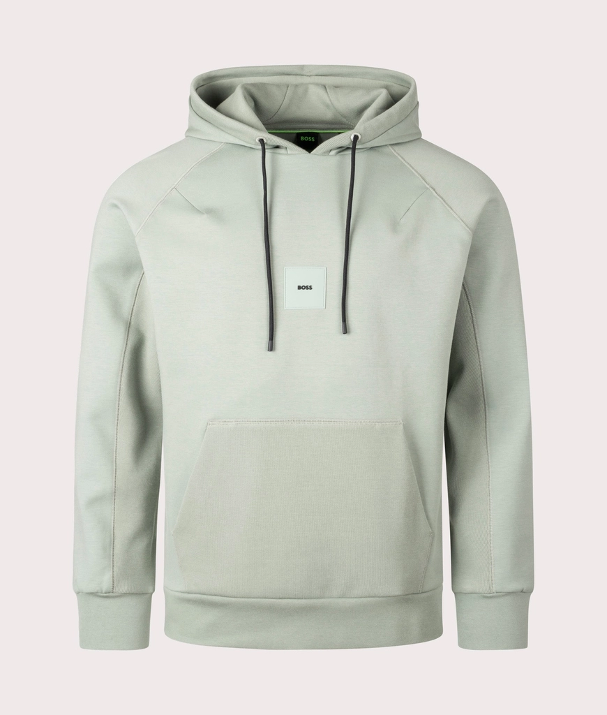 Hugo Boss Mens Soody Rib Hoodie